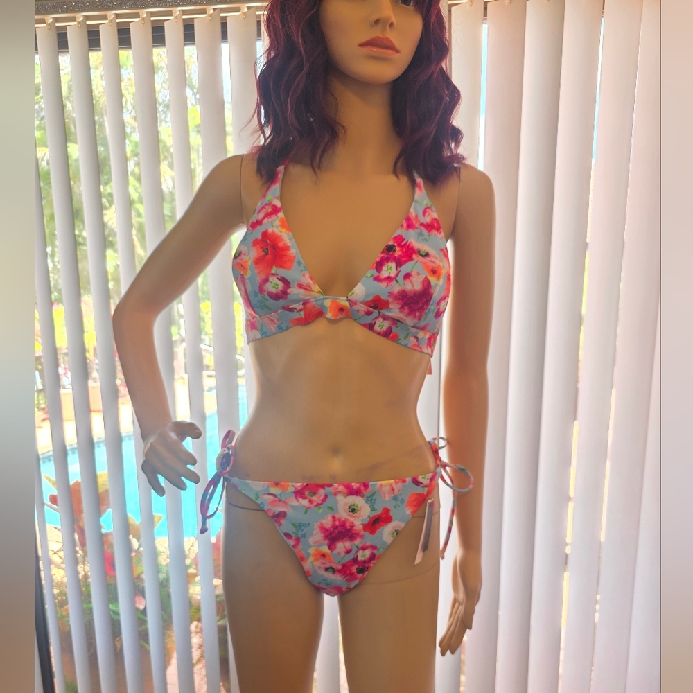 Victoria's Secret Floral Bikini Set, NWT